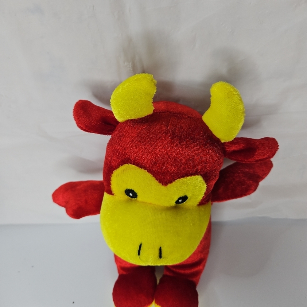 Toymax peek a boo  Cow Plush Toy Toymax Red And Yellow Plush - Picture 10 of 13